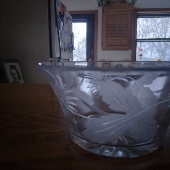 Bowl, Vintage, Candy, Decorative, Etched - Picture 6 of 8